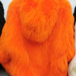 Real Fox Fur Woven Hooded Jacket for Women, Made of High-Quality Fox Fur, Thick Jacket, Warm Clothes with Lining Inside