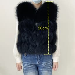 Real Fur Raccoon Vest Natural Fur Coat For Jacket Female Coats Vest Waistcoat Long Fur Coats Real Fur Coat Fox Vest Jacket