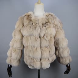2026 New Style Real Fur Coat 100% Natural Fur Jacket Female Winter Warm Leather Fox Fur Coat High Quality Fur Vest