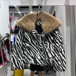 2026 New Fashion Loose Winter Women 90% Duck Down Jacket Natural Real Raccoon Fur Big Collar Coat Thick Warm Streetwear