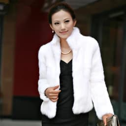 2026 Hot Sale Winter Women Real Rabbit Fur Coat Natural Warm Rabbit Fur Jacket Lady Fashion 100% Genuine Real Rabbit Outerwear