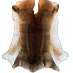 Hot Sale Natural Factory Direct Sale Genuine Chinchilla Skin Rex Rabbit Fur
