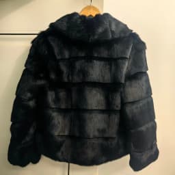 Whole Skin Real Rabbit Fur Coat for Women Autumn Winter Short Jacket Thick Warm Fashion Lapel Elegant Female Warm Outerwear