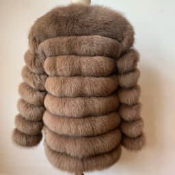 NEW Style Length Sleeves 4in1 Real Fur Coats Women Natural Real Fur Jackets Vest Winter Outerwear Women Fox Fur Coat Quality Fur