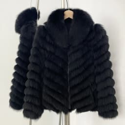 OFTBUY Natural Fox Fur Jacket Luxury Style Streetwear Lady New Winter Clothing Women Fashion Warm Thick Real Fur Coat Female