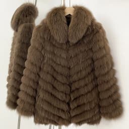OFTBUY Natural Fox Fur Jacket Luxury Style Streetwear Lady New Winter Clothing Women Fashion Warm Thick Real Fur Coat Female