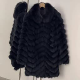 OFTBUY Natural Fox Fur Jacket Luxury Style Streetwear Lady New Winter Clothing Women Fashion Warm Thick Real Fur Coat Female
