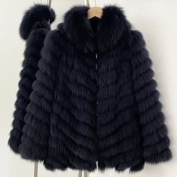 OFTBUY Natural Fox Fur Jacket Luxury Style Streetwear Lady New Winter Clothing Women Fashion Warm Thick Real Fur Coat Female