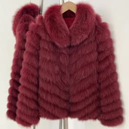 OFTBUY Natural Fox Fur Jacket Luxury Style Streetwear Lady New Winter Clothing Women Fashion Warm Thick Real Fur Coat Female