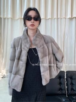 HDHOHR 2026 New Natural Mink Fur Coat Women Real Mink Fur Coat OutwearPark With Fur High Quality Female Warm Thick Winter Jacket