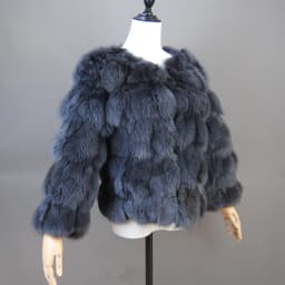 2026 New Style Real Fur Coat 100% Natural Fur Jacket Female Winter Warm Leather Fox Fur Coat High Quality Fur Vest