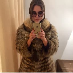 Ladies Long Real Fox Fur Coat Natural Silver Red Fox Fur Light Warm High Quality Fashionable Ladies Jacket 90cm