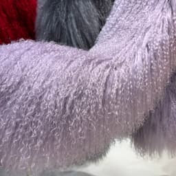 YOLOAgain Real Mongolia Sheep Fur Jacket Women Winter Burgundy Fur Coat
