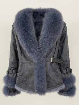 OFTBUY Winter Jacket Women New Real Raccoon Fox Fur Collar Rabbit Fur Liner Real Fur Coat Thick Warm Outerwear Streetwear