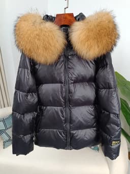 OFTBUY 2023 Winter Jacket Women Real Fox Fur Raccoon Fur Collar Hooded Thick Warm Duck Down Long Streetwear Outerwear Detachable
