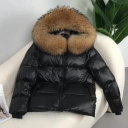OFTBUY 2023 Winter Jacket Women Real Fox Fur Raccoon Fur Collar Hooded Thick Warm Duck Down Long Streetwear Outerwear Detachable