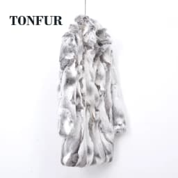 New Arrival Standard Collar Vintage Customize Real Whole Rabbit Fur Coat For Women Female M-5XL Mandarin Collar Jacket WSR257