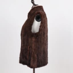 New Women Natural Warm Mink Fur Vest Autumn Winter 100% Genuine Real Mink Fur Sleeveless Jacket Lady Luxury Real Mink Fur Gilet