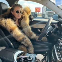 MAOMAOKONG 2026 Winter Women Coat Natural Fox Fur Collar Cuff Black Jackets Outwear Thick Luxury Real Fur Parka Women's Fur Coat