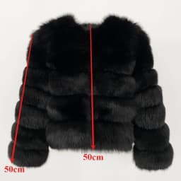OFTBUY Wholesale Natural Raccoon Fox Fur Coat New High Quality Winter Jacket Women Fluffy Real Fur Clothing Outerwear Streetwear