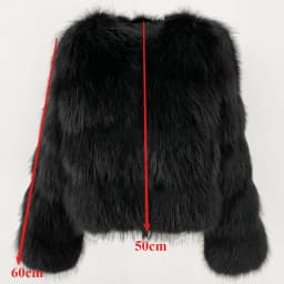 OFTBUY Wholesale Natural Raccoon Fox Fur Coat New High Quality Winter Jacket Women Fluffy Real Fur Clothing Outerwear Streetwear