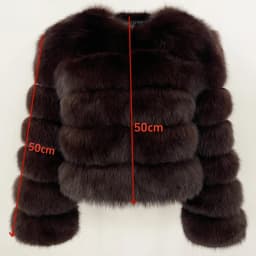 OFTBUY Wholesale Natural Raccoon Fox Fur Coat New High Quality Winter Jacket Women Fluffy Real Fur Clothing Outerwear Streetwear