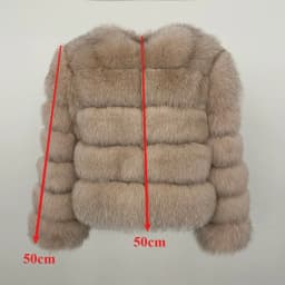OFTBUY Wholesale Natural Raccoon Fox Fur Coat New High Quality Winter Jacket Women Fluffy Real Fur Clothing Outerwear Streetwear
