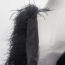 New Style Women's Coat 38 Cm 100% Natural Ostrich Hair Women's Sexy Real Ostrich Feather Ostrich Feather Jacket Long Sleeve