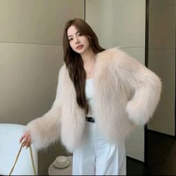 Hot Sales Natural Fur Fashion Short Coat New Raccoon Fur Double Sided Weaving Jacket Encryption Thickening Raccoon Fur Jacket