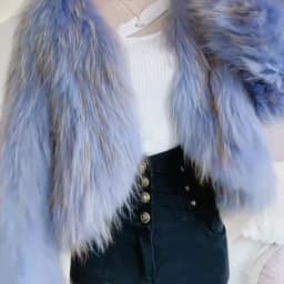Hot Sales Natural Fur Fashion Short Coat New Raccoon Fur Double Sided Weaving Jacket Encryption Thickening Raccoon Fur Jacket