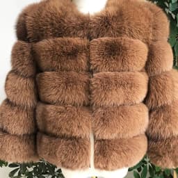 High Quality Fur Coat Women 100% Real Fox Fur Jacket Women's Fall/Winter Luxury Short Natural Fox Fur Coat Leather Jacket