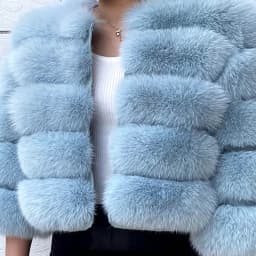 High Quality Fur Coat Women 100% Real Fox Fur Jacket Women's Fall/Winter Luxury Short Natural Fox Fur Coat Leather Jacket