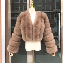 High Quality Fur Coat Women 100% Real Fox Fur Jacket Women's Fall/Winter Luxury Short Natural Fox Fur Coat Leather Jacket