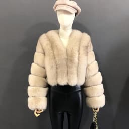 High Quality Fur Coat Women 100% Real Fox Fur Jacket Women's Fall/Winter Luxury Short Natural Fox Fur Coat Leather Jacket