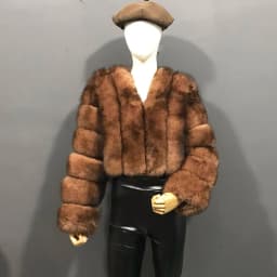 High Quality Fur Coat Women 100% Real Fox Fur Jacket Women's Fall/Winter Luxury Short Natural Fox Fur Coat Leather Jacket