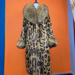Hot Selling Women Natural Rabbit Fur Jacket Winter Real Fur Coat Fashion Fox Fur Turn-Down Collar Thick Warm Streetwear