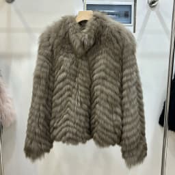 Women Winter Thick Long Real Fox Fur Strip Sewed Toghter Slim Coat Coffee Natural Fox Fur Collar Black Jacket Overcoat