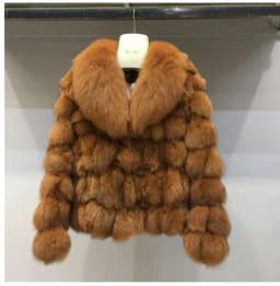 Winter Jacket Women Clothing Real Fox Fur Short Fashion Natural Fur Coats And Jackets Women Thick Warm Outerwear