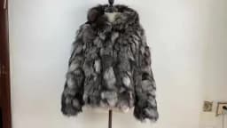 New Winter Women Real Fox Fur Hooded Coat Thick Keep Warm 100% Natural Real Fox Fur Jacket Lady Fashion Geunine Fox Fur Overcoat