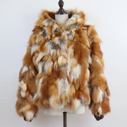 New Winter Women Real Fox Fur Hooded Coat Thick Keep Warm 100% Natural Real Fox Fur Jacket Lady Fashion Geunine Fox Fur Overcoat