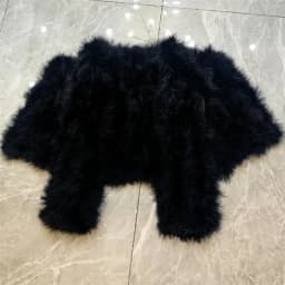 14 Colors Ostrich Feather Fur Coat Shearling Women Jackets Elegant Fashion Luxury Autumn Winter Top Clothes