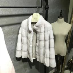 Women's Real Mink Fur Jacket Short Coat European Street Style Warm Casual Fashion Ladies Outerwear