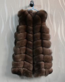Natural Real Fox Fur Vest Natural Fur Coat For Jacket Female Coats Vest Waistcoat Long Fur Coats Real Fur Coat Fox Vest Jacket