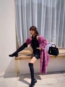 HDHOHR 2026 Real Whole Mink Fur X-Long Coat Factory Direct Sale Winter Slim Warm Female Mink Fur Long Turn-down Collar Jacket