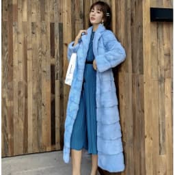 HDHOHR 2026 Real Whole Mink Fur X-Long Coat Factory Direct Sale Winter Slim Warm Female Mink Fur Long Turn-down Collar Jacket