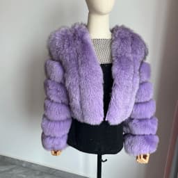 Real Fox Fur Coat for Women Fashion V-neck 42 Cm Short Fur Coat With Real Fox Fur Luxury Autumn Winter Warm Women Fox Fur Coat