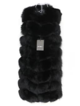 OFTBUY Spring Real Fox Fur Vest Women Sleeveless Winter Jacket Gilet Natural Fur Coat Bodywarmer Waistcoat Thick Warm Streetwear