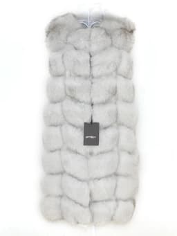 OFTBUY Spring Real Fox Fur Vest Women Sleeveless Winter Jacket Gilet Natural Fur Coat Bodywarmer Waistcoat Thick Warm Streetwear