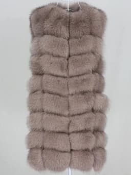OFTBUY Spring Real Fox Fur Vest Women Sleeveless Winter Jacket Gilet Natural Fur Coat Bodywarmer Waistcoat Thick Warm Streetwear