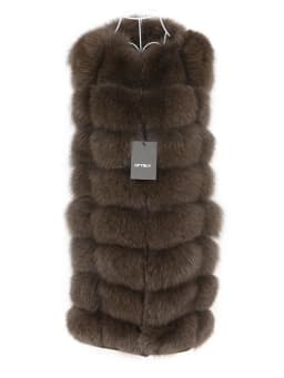 OFTBUY Spring Real Fox Fur Vest Women Sleeveless Winter Jacket Gilet Natural Fur Coat Bodywarmer Waistcoat Thick Warm Streetwear